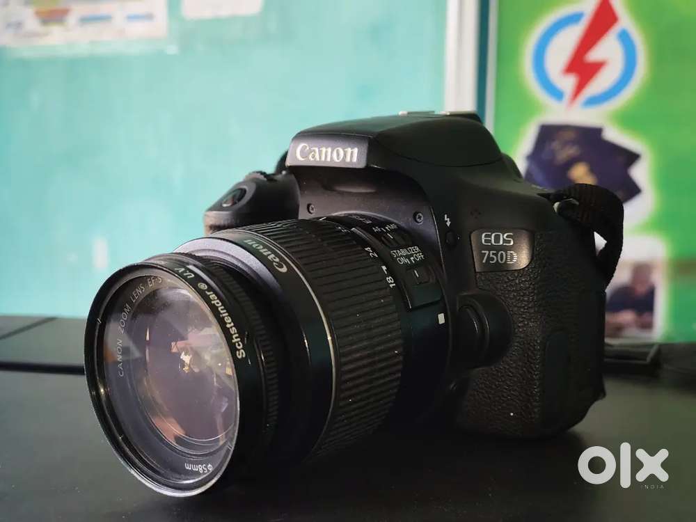 Canon 750d camera