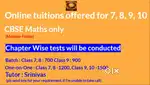 Online Maths tuitions for CBSE