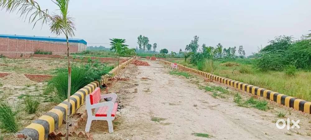 सुल्तानपुर रोड टू आउटर रिंग से लगे हुए प्लॉट ले अंशल के पीछे बैंक लोन