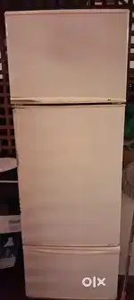 BPL 350 liter 3 door fridge good cooling running condition