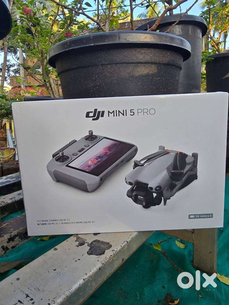 DJI Mini 5 Pro Fly More Combo (36mints) – Brand New Sealed