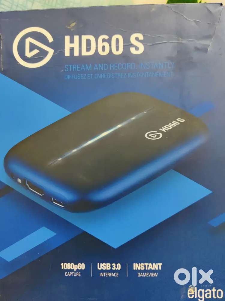Elgato HD60 S + HDMI Cable + USB-C Hub + Elgato Chat Link Cable