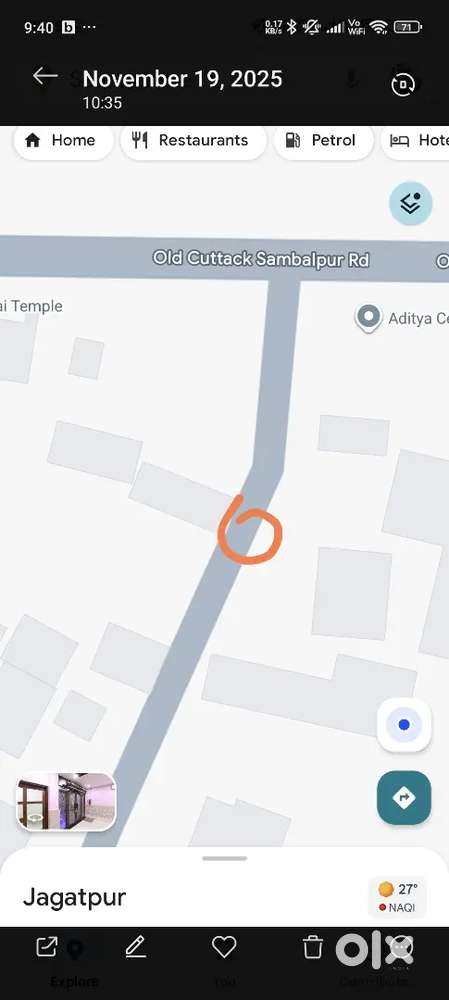 Plot near jagatpur sai temple 1500bsqft