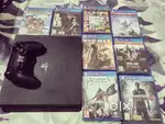 PlayStation 4 slim 1 TB with 8 games combo