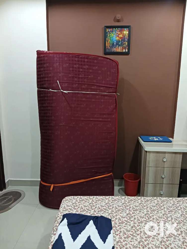 Double coat mattress. Very soft& comfortable