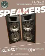 KLIPSCH  PROFESSIONAL SERIES LOUDSPEAKERS  CODE 9 AV STUDIO