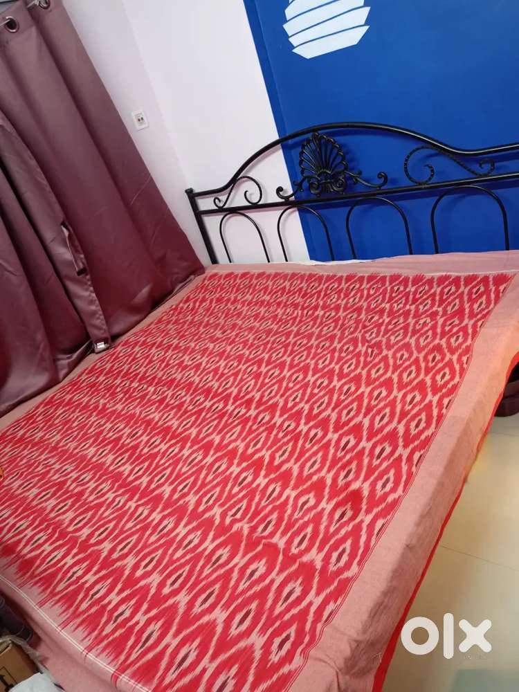 King Sized Iron Bed — Mattress Included