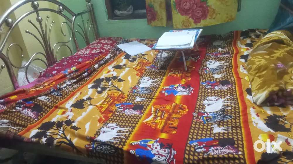 Steel Bed, King size, Like New
