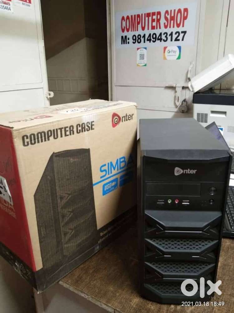 Brand Nw Core i5/6th Gen/8GB/256GB 4GB Graphics CPU