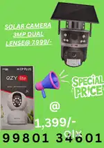 Cctv wifi solar camera