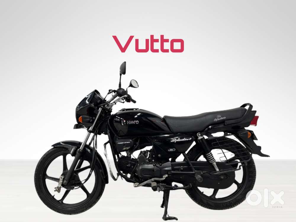Hero Splendor Plus Self Alloy i3S (1895), 6 months warranty