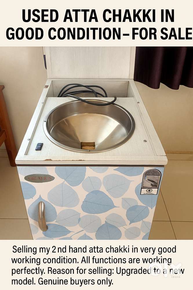 Atta Chakki in Good Condition – For Sale