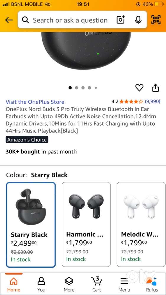 One plus buds 3 pro
