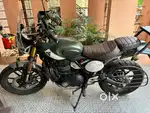 Showroom condition Triumph sacrambler 8 months old