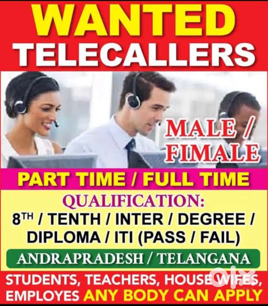WANTED TELECALLERS (Male/Female)