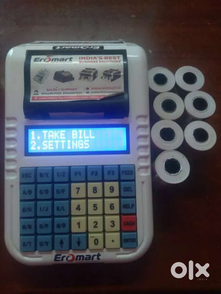 RETAIL AND RESTAURANT billing machine