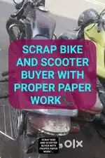 Scrap bike and scooter buyer