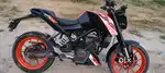 Ktm duke 125 cc full insurance service record