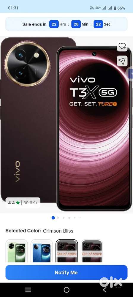 Vivo t3x 5g