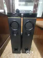 Phillips powered twinm tower speaker system SPA-9080B