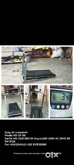 I want to sell the threadmill..it's in good condition..