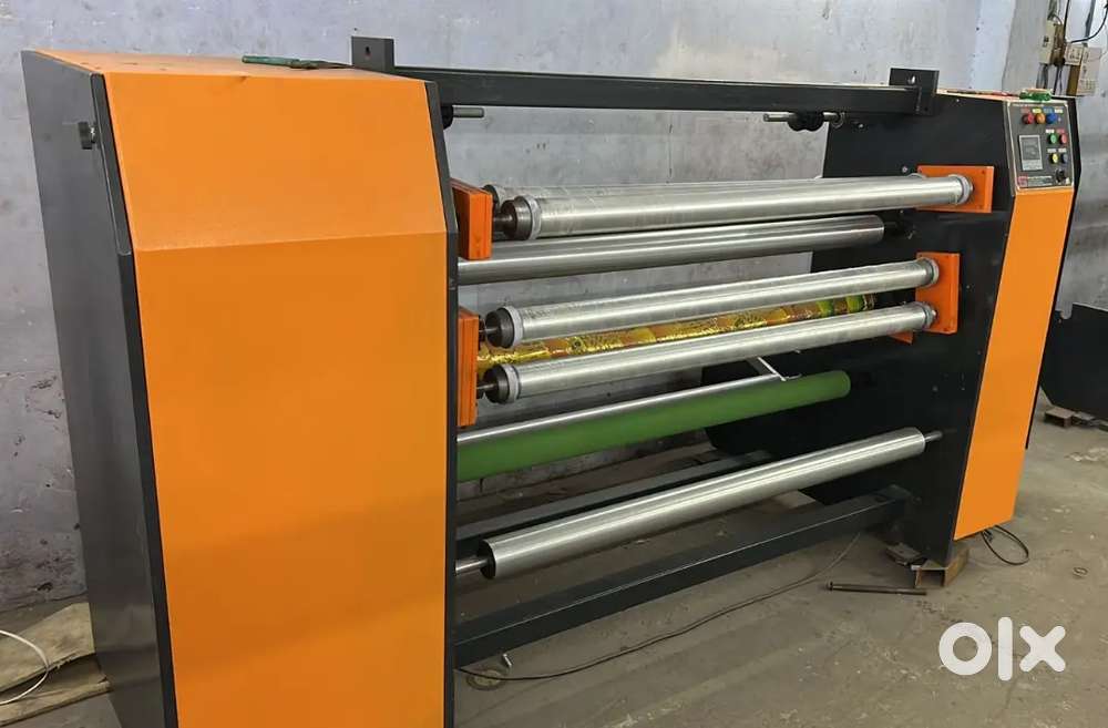 BOPP Tape slitter machine with core cutter