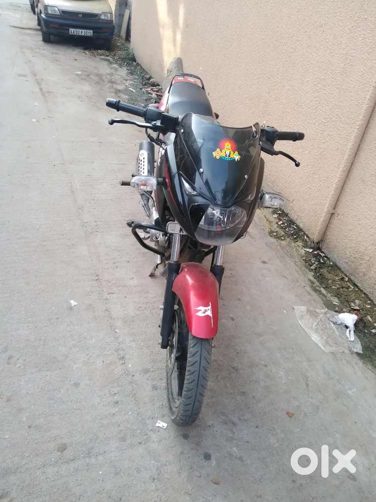 Red and black colored nice one single owner insurance December