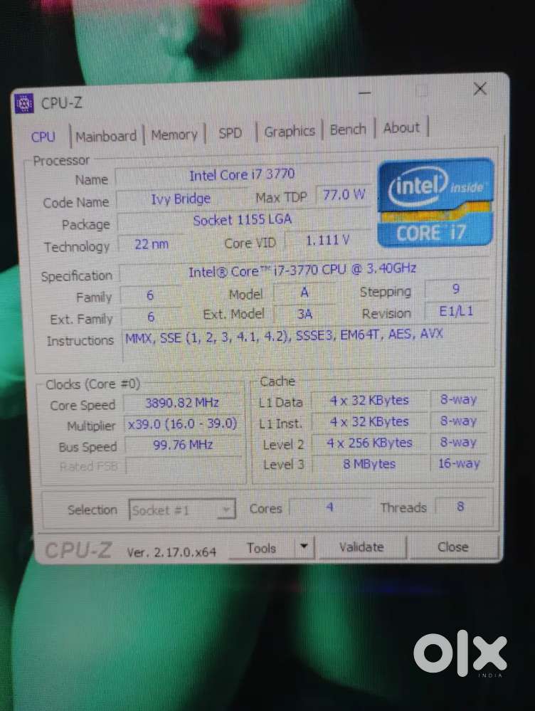 Intel i7 3770