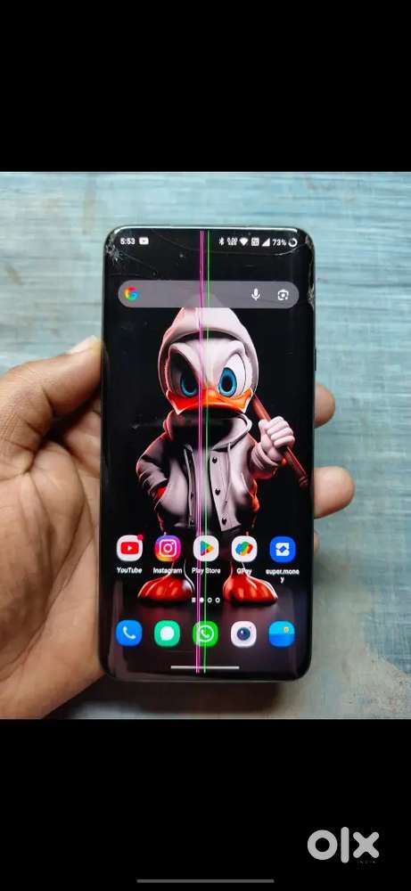 Oneplus 7 Pro 6gb Ram 128 GB ROM display broken and green line problem