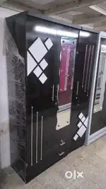 New 3 door woodrob 2+1 . Shop =Ankleshwar