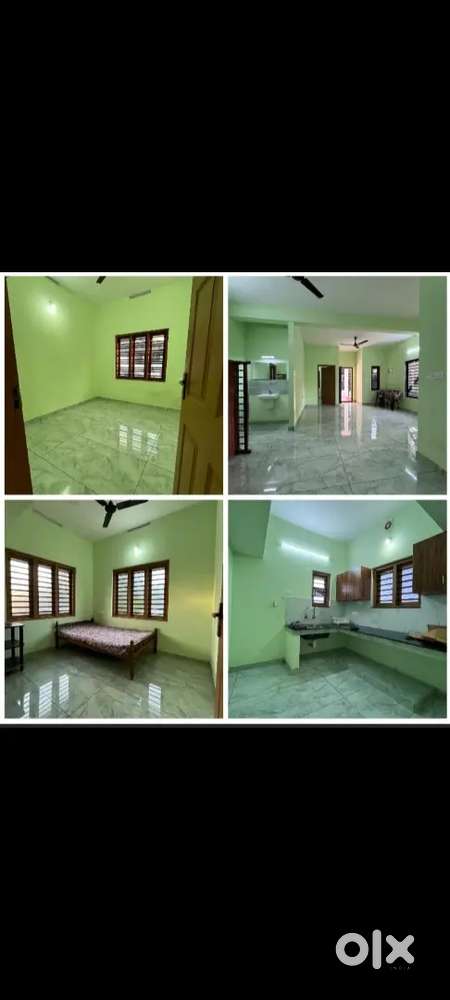2 BHK SEMI FURNISHED HOUSE FIRST FLOOR RENT AT EDAPPALLY VATTEKUNNAM