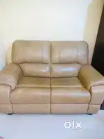 LEATHER SOFA (2 seater)