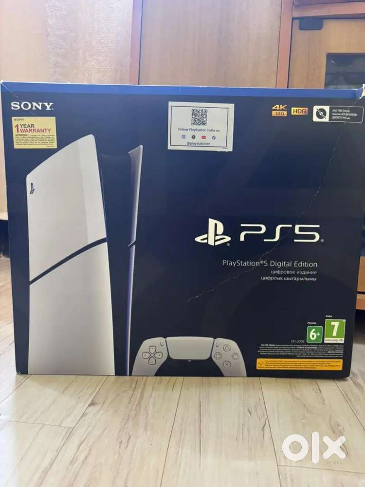 Play Station 5 digital 1 TB under warrenty