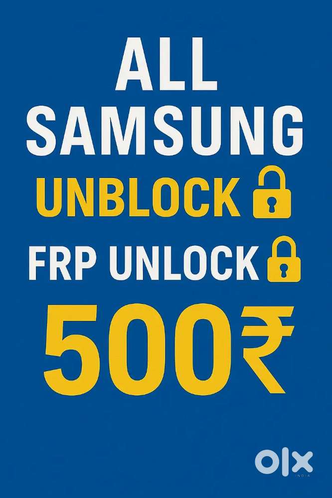ALL TYPE SAMSUNG MOBILE UNLOCK / FRP UNLOCK/ SCREEN UNLOCK ONLY 500