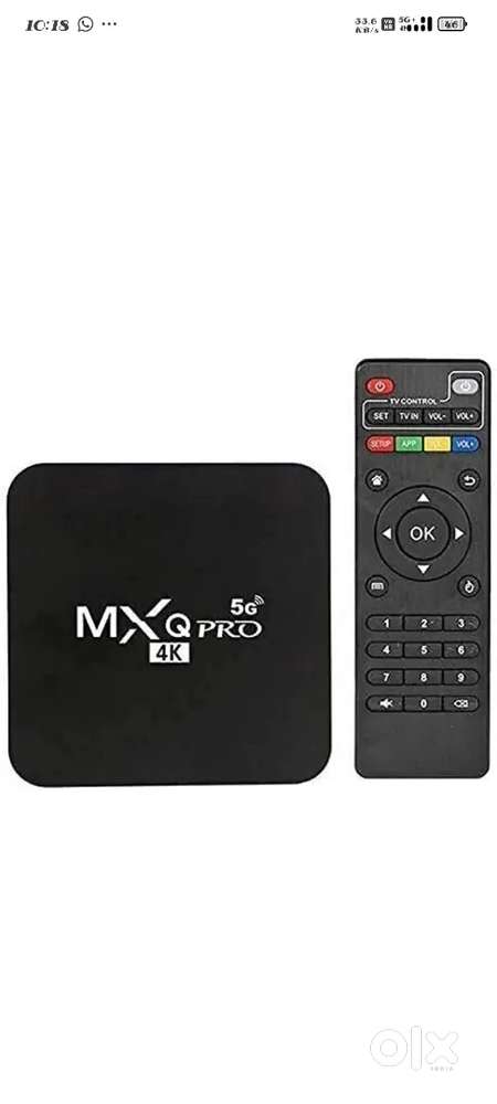 Mxq 4k 5g pro android tv box