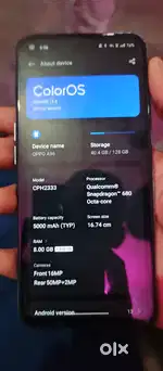 Oppo A96 smartphone