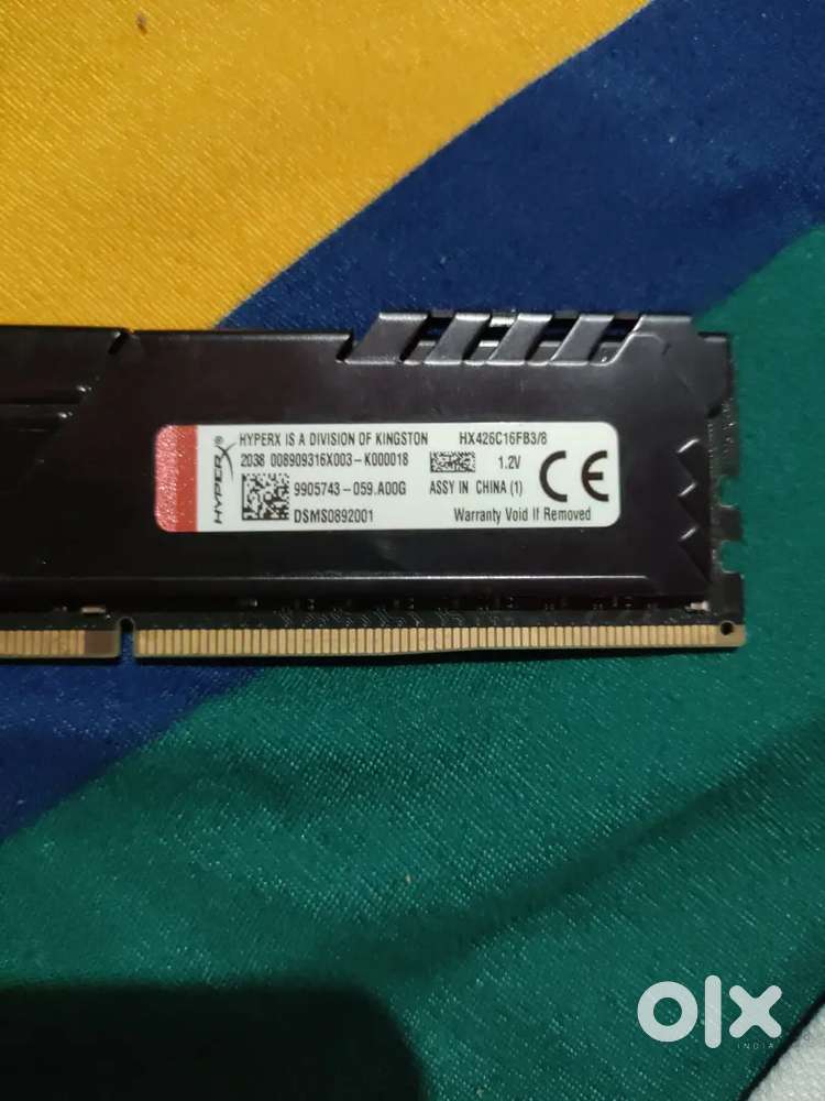 Kingston hyper x furu 8gb ddr4 2666mhz