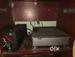 Computer , desktop, battery all  set