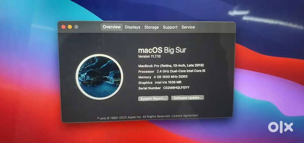 Macbook pro in mint condition 2014