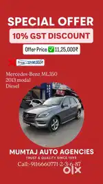 Mercedes-Benz M-Class ML 350 4Matic, 2013, Diesel