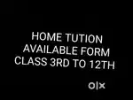 Home tution Available