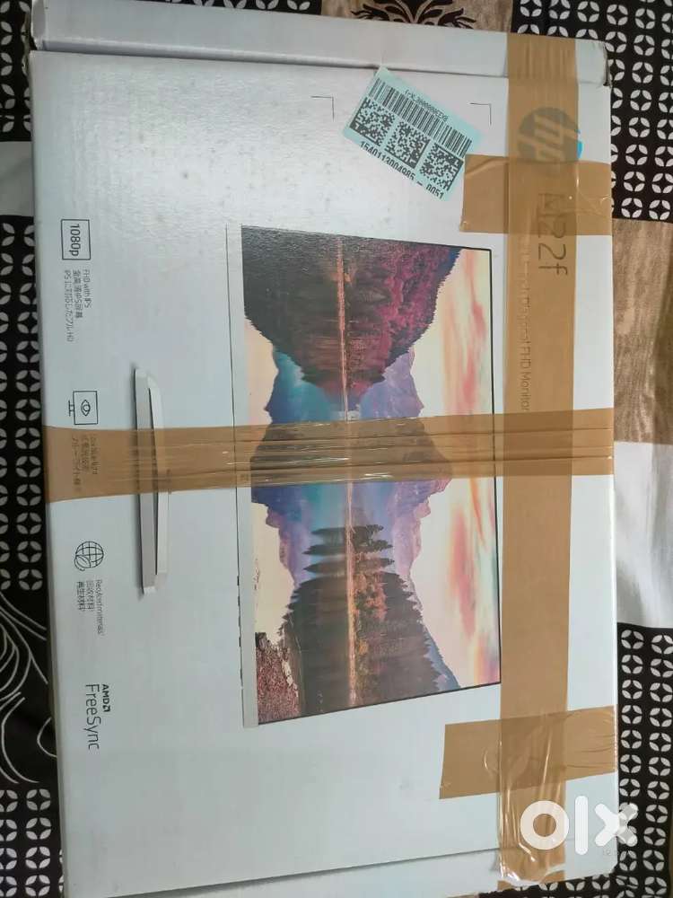 21 Inch HP Monitor with Wire Less Keyboard