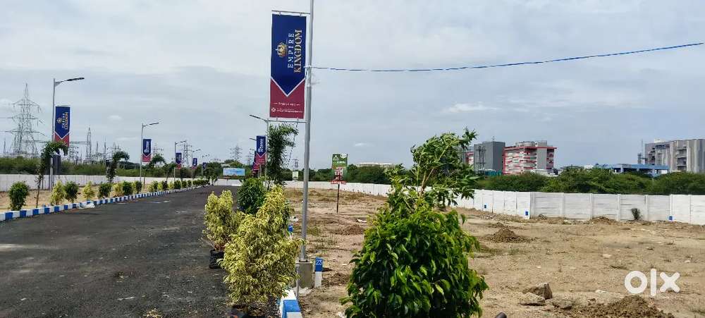 BANK LOAN AVAILABLE SIPCOT #SIRUSERI PLOT SALE