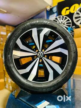 17 inch VW Taigun gt wheels with tyres also fits to polo virtus kushaq