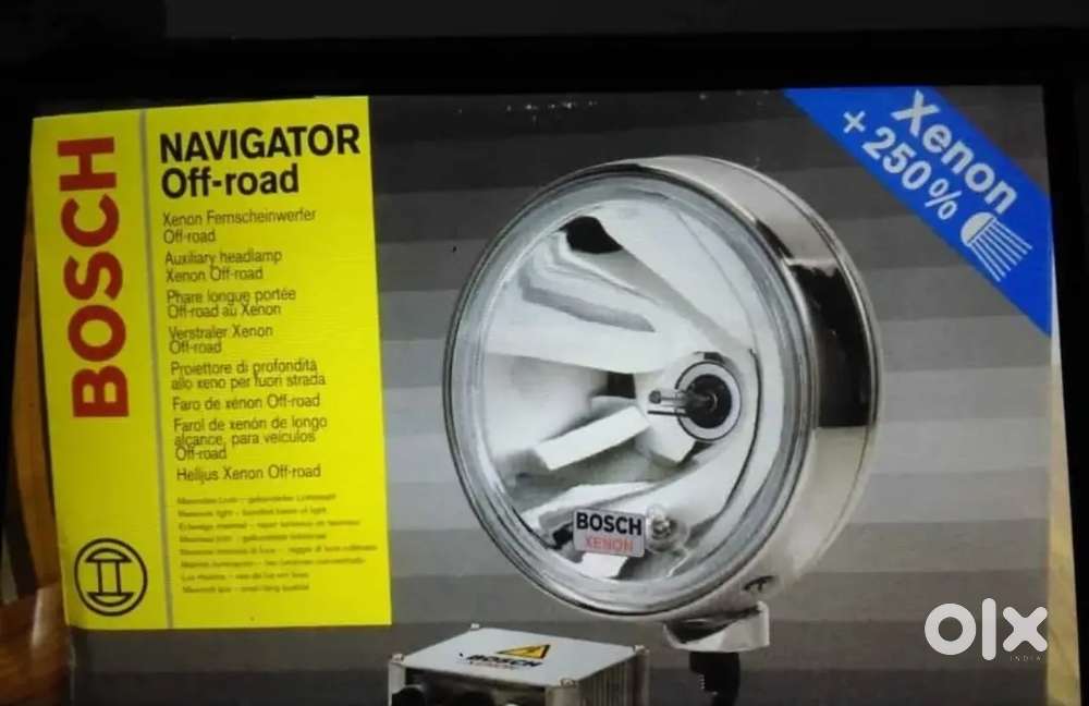Bosch Imported Hid Search Light
Best  Steel Body
(Real price 31000)