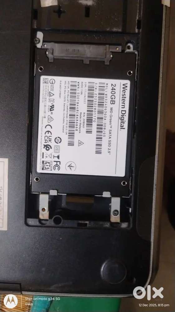 Wd green SSD sata 250gb