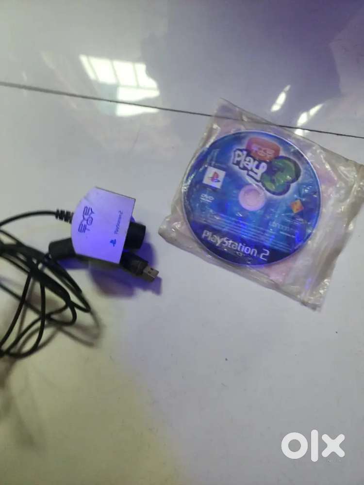Sony ps2 eyes toys camera and cd game cassette motion camera