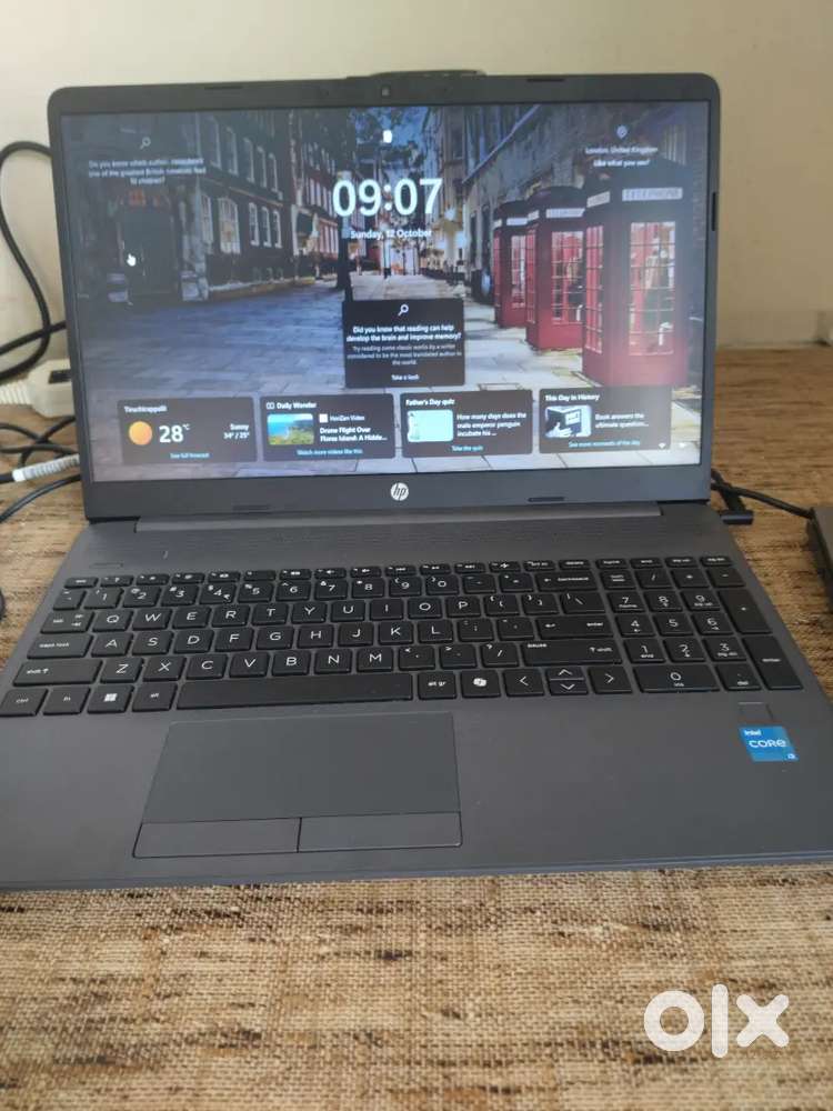 HP laptop i3 processor 13th gen 15.6 inches 500 GB SSD 16 GB RAM