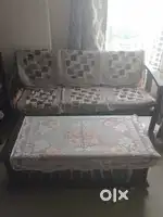 Sofa and center table