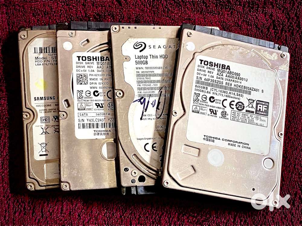 500gb’s Internal Hard Disk  Hard Drive  HDD  hard disk